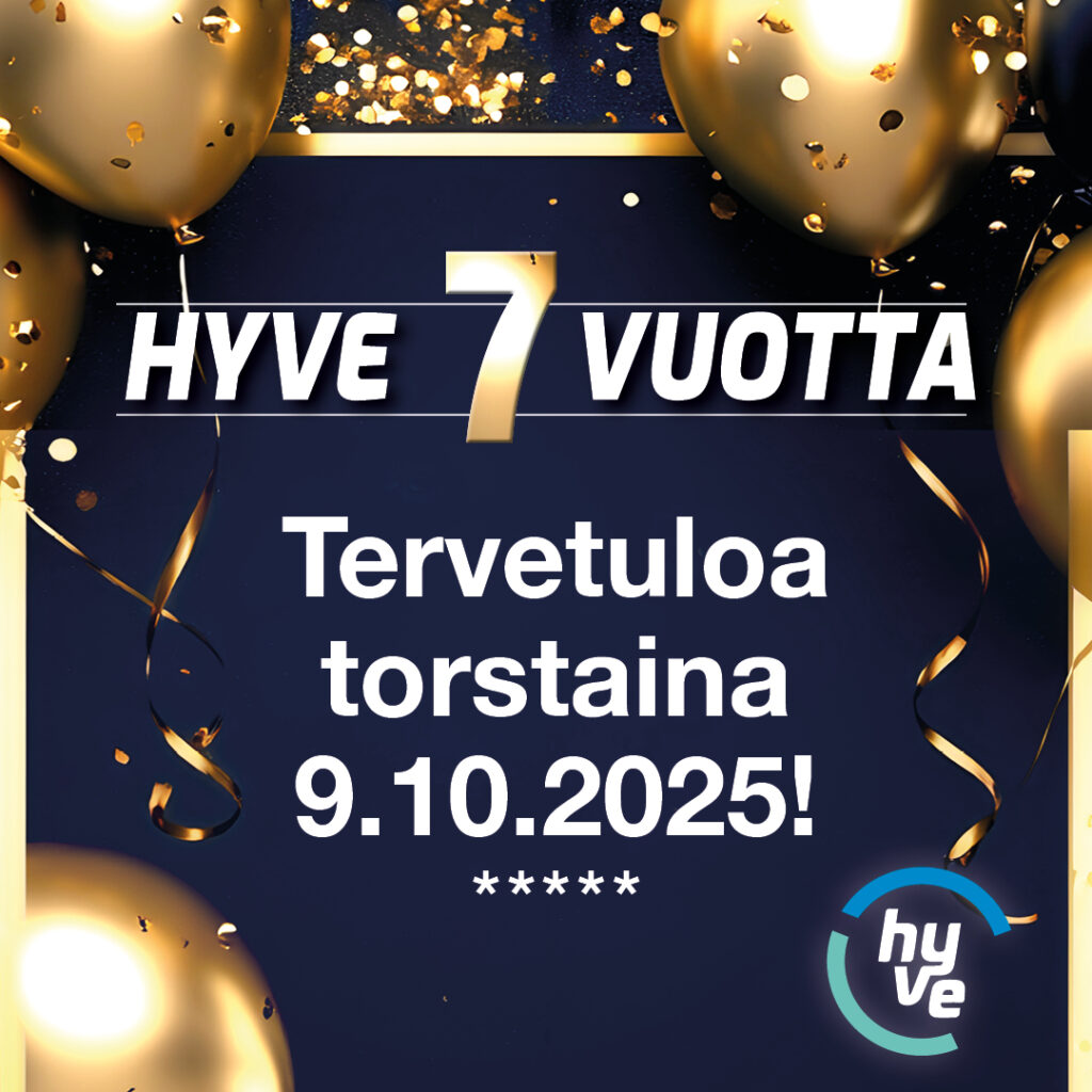 Hyve 7 vuotta